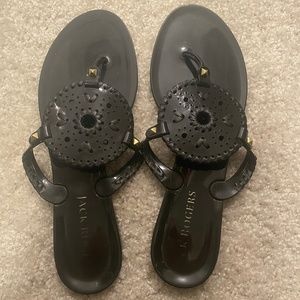 Georgica Jelly Jack Roger Flip Flops size 11